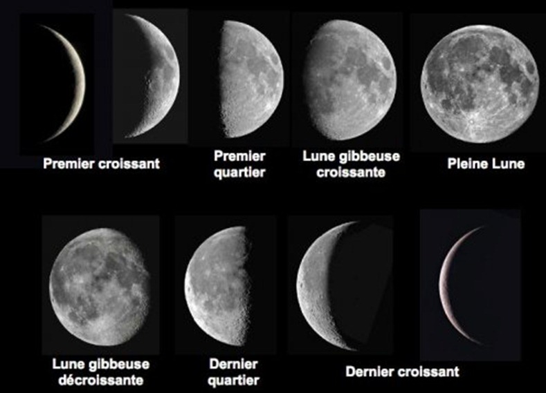 Phases de la Lune